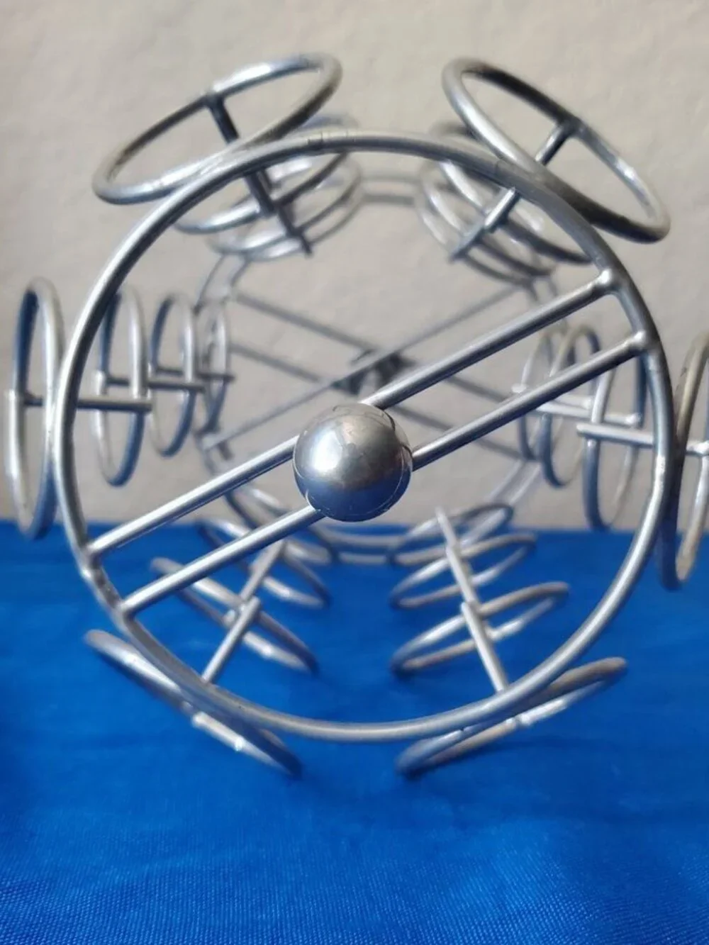 Spinning K-Cup holder holds 24 Cups